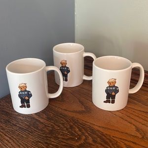 Polo Ralph Lauren Alpine Bear Mugs 1997